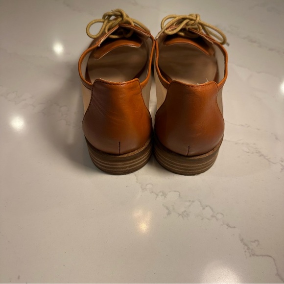 Kelsi Dagger Brown Leather Oxfords - Picture 7 of 9
